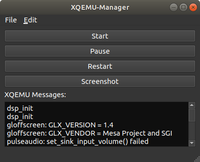 XQEMU-Manager Main Window